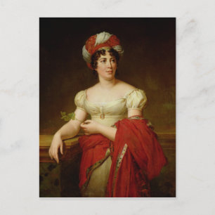 Porträtt i Madame de Stael Vykort