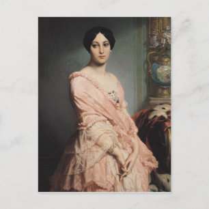 Porträtt i Madame F, 1850-51 Vykort