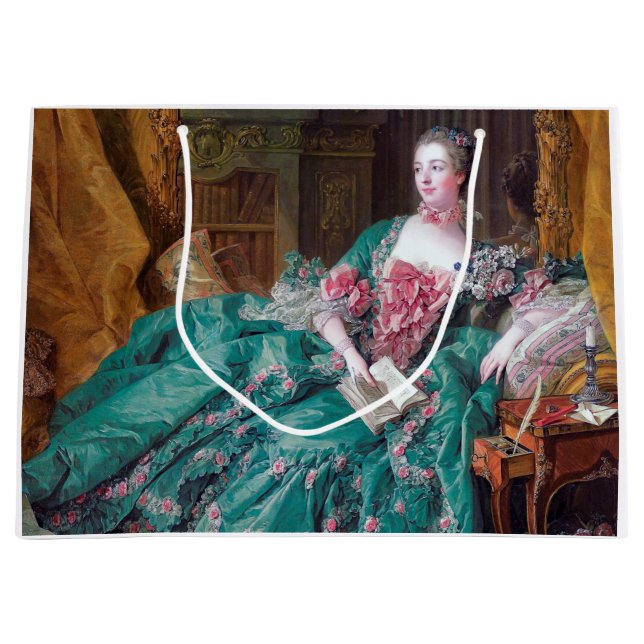 Porträtt i Madame Pompadour, Boucher (Framsidan)