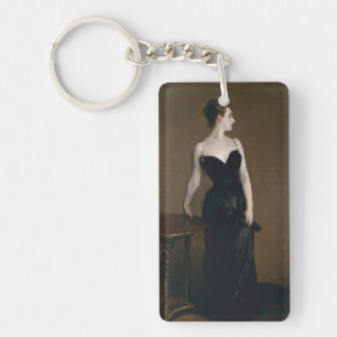 Porträtt i Madame X av John Singer Sargent, 1884 Nyckelring