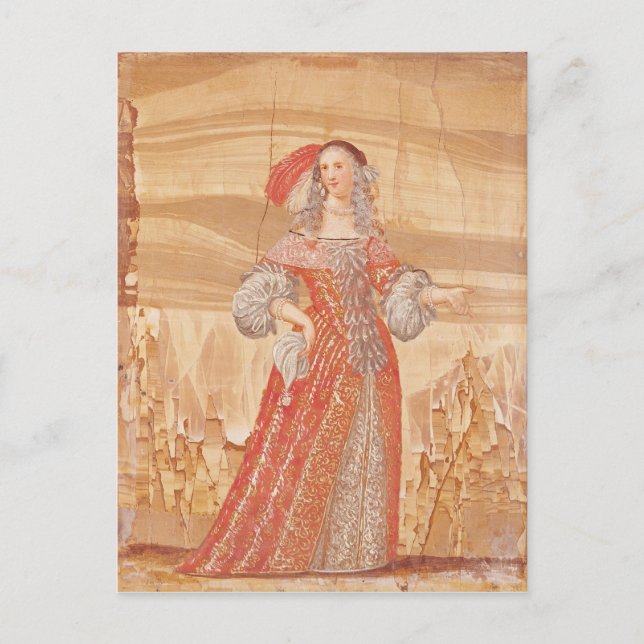 Porträtt i Madeleine Bejart i egenskap av Vykort (Framsida)