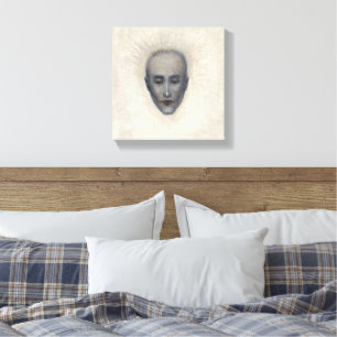 Porträtt i Marcel Duchamp av Florine Stettheimer Canvastryck