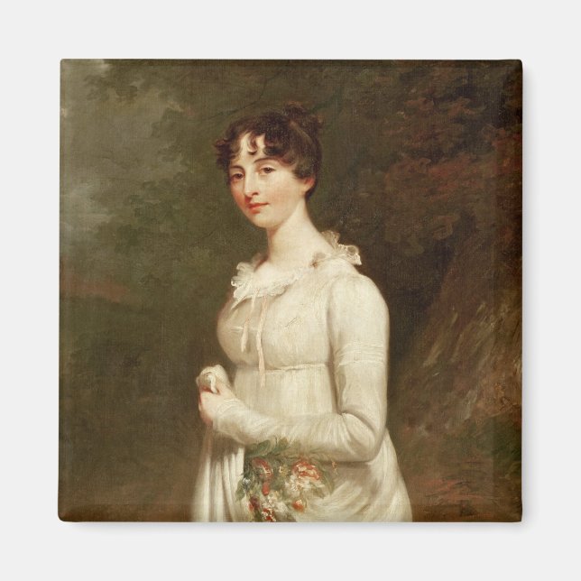 Porträtt i Marcia. B. Fox Magnet (Framsidan)