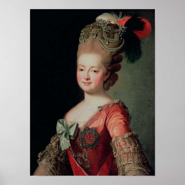 Porträtt i Maria Fyodorovna Poster (Framsidan)