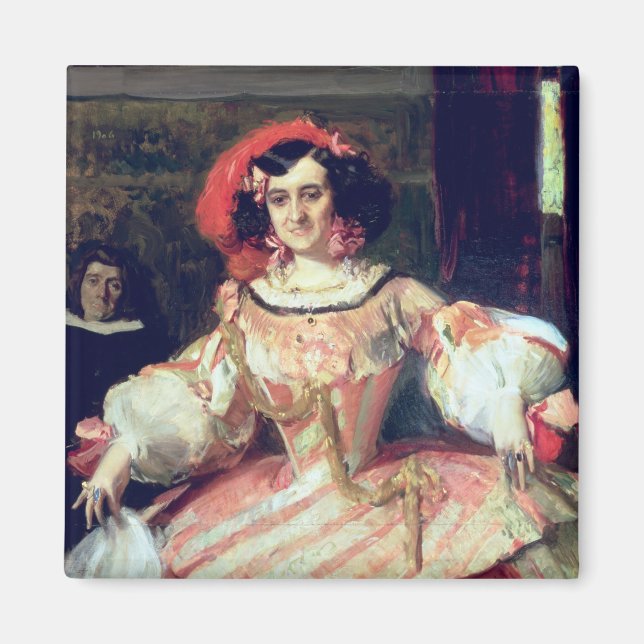 Porträtt i Maria Guerrero Magnet (Framsidan)