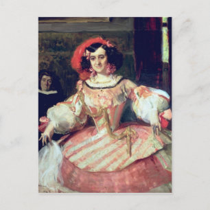 Porträtt i Maria Guerrero Vykort