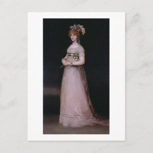 Porträtt i Maria Theresa de Bourbon y Vallabriga, Vykort
