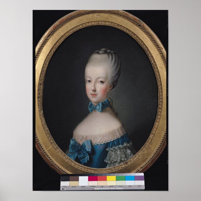Porträtt i Marie-Antoinette de Poster (Framsidan)