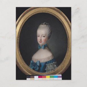 Porträtt i Marie-Antoinette de Vykort