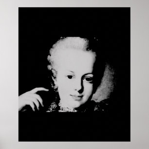 Porträtt i Marie-Antoinette Maria Antonia Österrik Poster