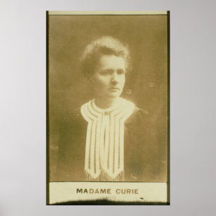 Porträtt i Marie Curie Poster