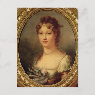 Porträtt i Marie-Louise de Hapsburg-Lorraine Vykort