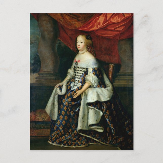 Porträtt i Marie-Therese i Österrike Vykort (Framsida)