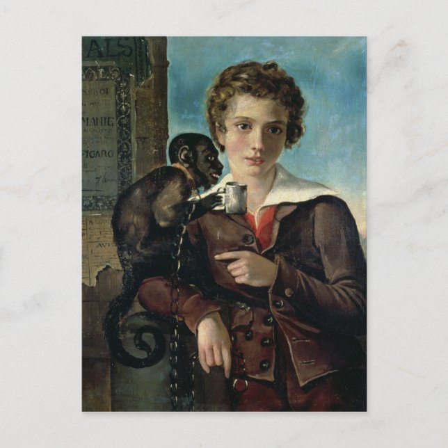 Porträtt i Marius Petipa i Ballet Vykort (Framsida)