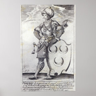 Porträtt i Mehmed II Poster
