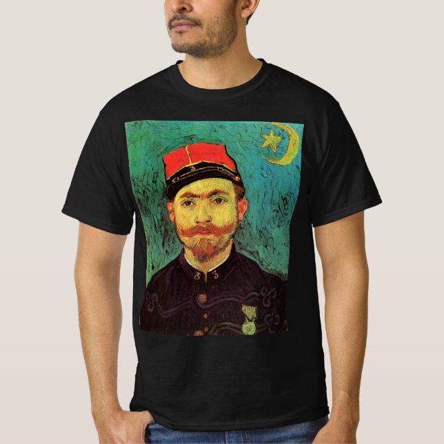 Porträtt i Milliet, Älskare av Vincent van Gogh T Shirt (Framsida)