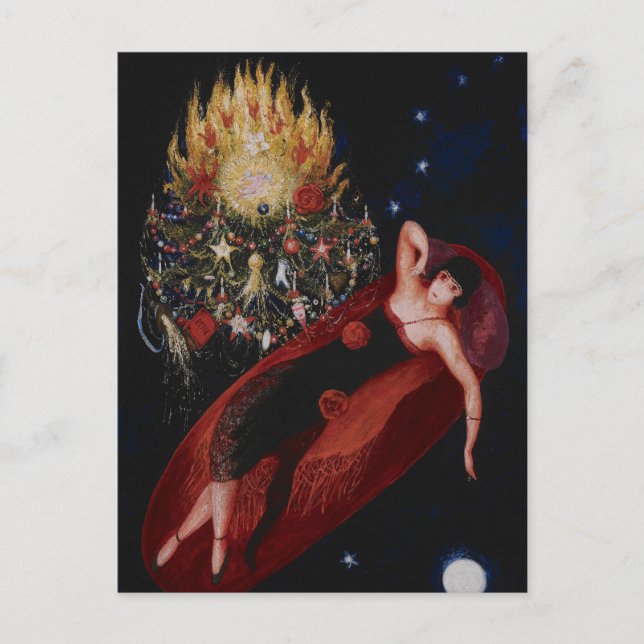 Porträtt i min syster, Ettie Stettheimer Vykort (Framsida)