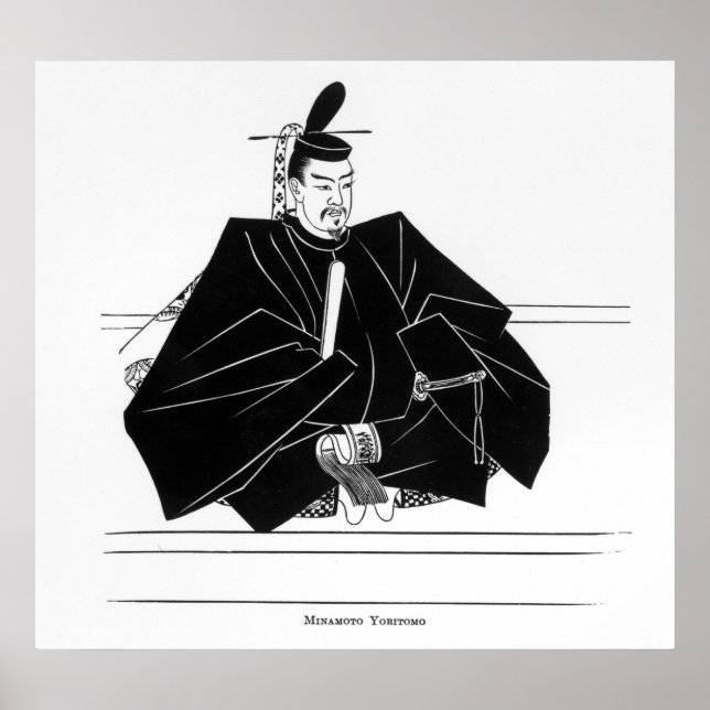 Porträtt i Minamoto Yoritomo Poster (Framsidan)