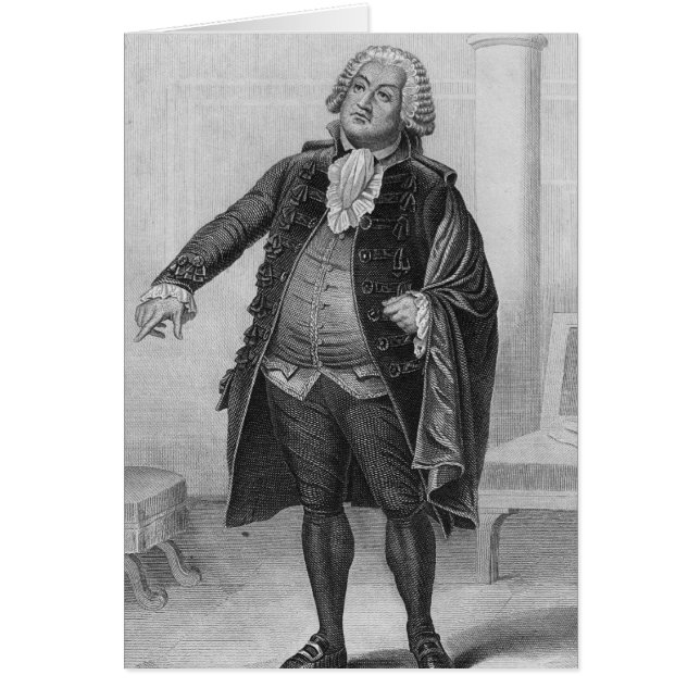 Porträtt i Mirabeau Hälsningskort (Framsidan)