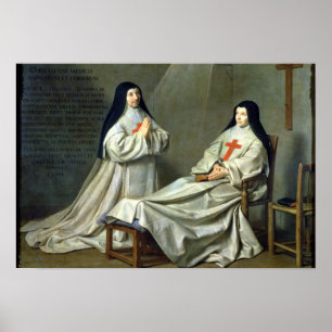 Porträtt i Mor Catherine-Agnes Poster