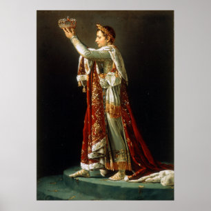 Porträtt i Napoleon av David Poster