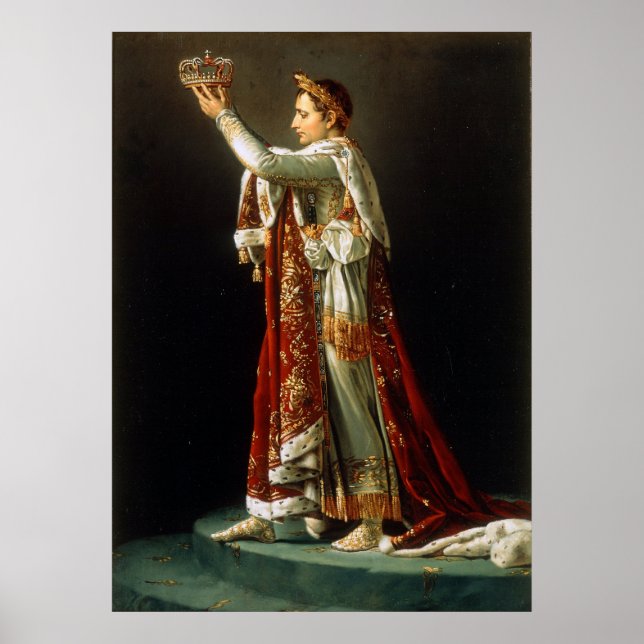 Porträtt i Napoleon av David Poster (Framsidan)