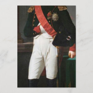Porträtt i Napoleon Bonaparte 1809 Inbjudningar
