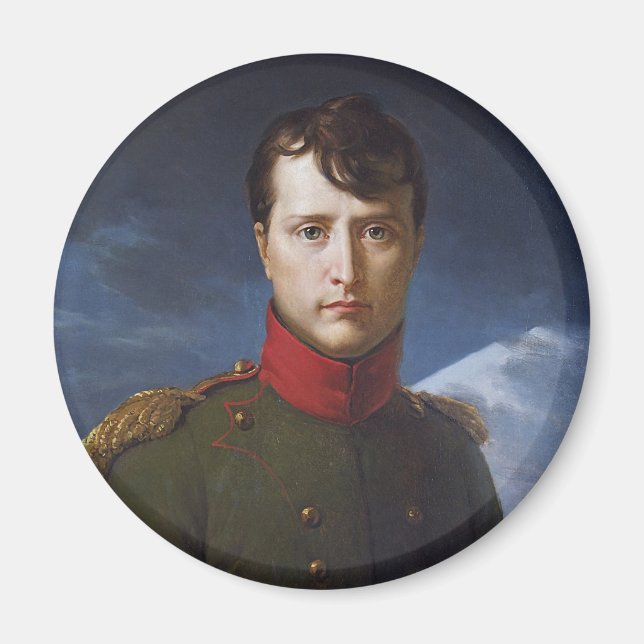 Porträtt i Napoleon Bonaparte First Consul Magnet (Framsidan)