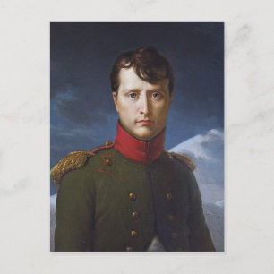 Porträtt i Napoleon Bonaparte First Consul Vykort