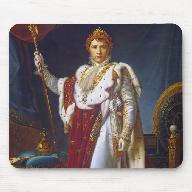 Porträtt i Napoleon Bonaparte, Francois Gérard Musmatta (Framsidan)