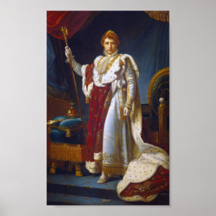 Porträtt i Napoleon Bonaparte, Francois Gérard Poster
