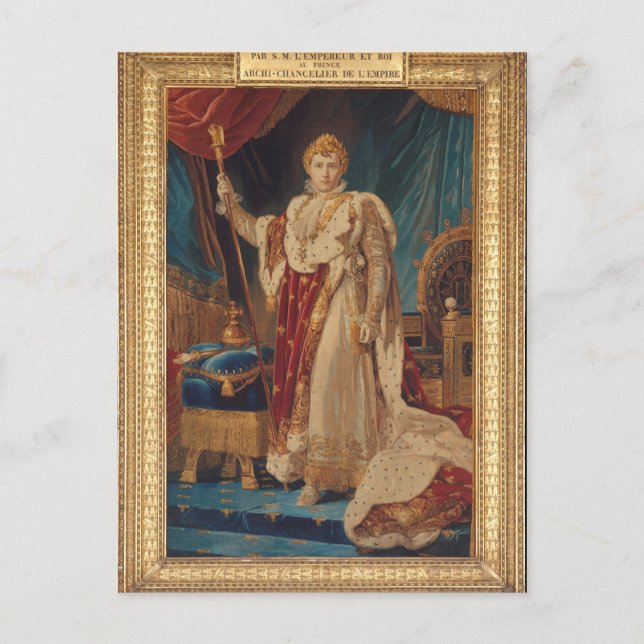 Porträtt i Napoleon I | 1808-11 Vykort (Framsida)