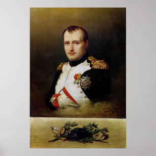Porträtt i Napoleon I 1812 Poster