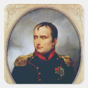Porträtt i Napoleon I , 1815 Fyrkantigt Klistermärke