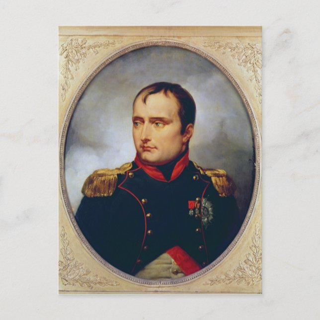 Porträtt i Napoleon I , 1815 Vykort (Framsida)