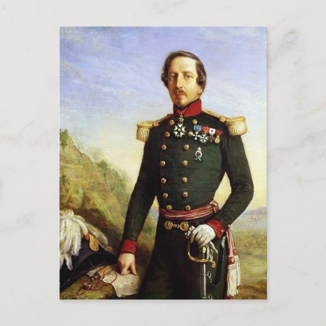 Porträtt i Napoleon III 1852 Vykort (Framsida)