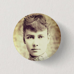 Porträtt i Nellie Bly Knapp