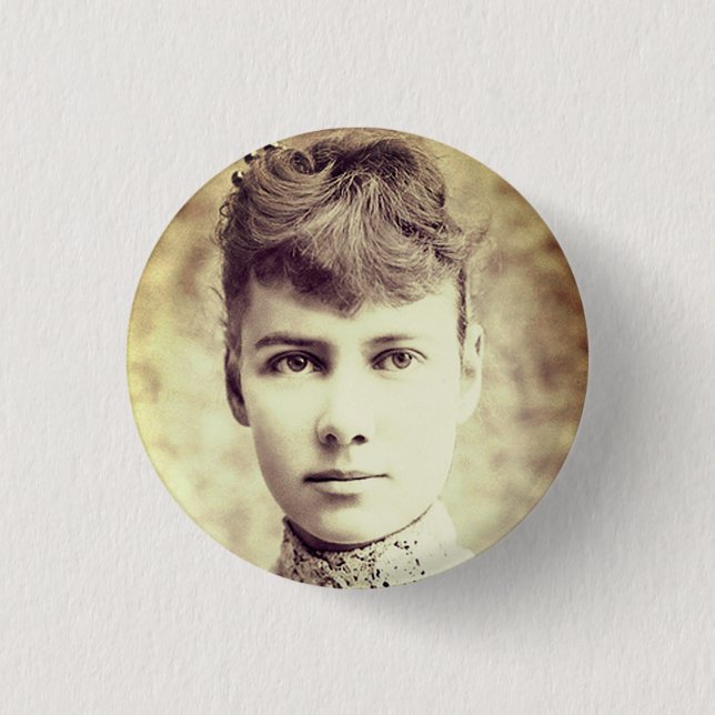 Porträtt i Nellie Bly Knapp (Framsida)