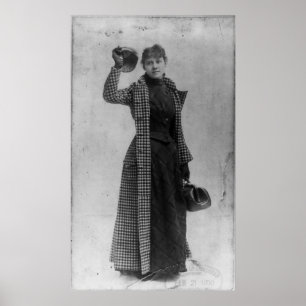 Porträtt i Nellie Bly Poster