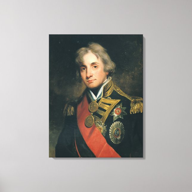 Porträtt i Nelson Canvastryck (Framsida)