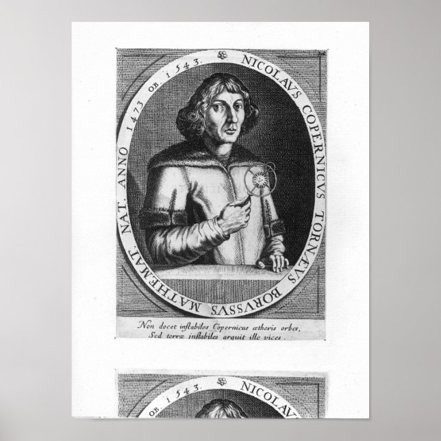 Porträtt i Nicolas Copernicus Poster (Framsidan)