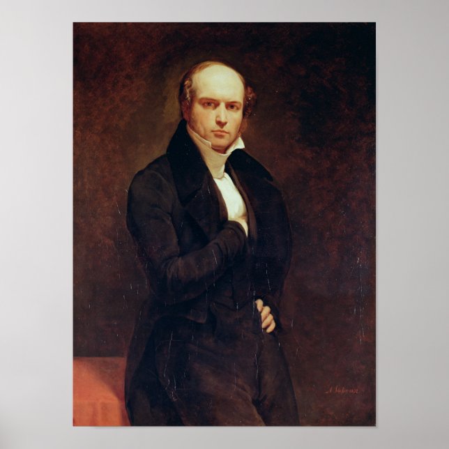 Porträtt i Odilon Barrot Poster (Framsidan)