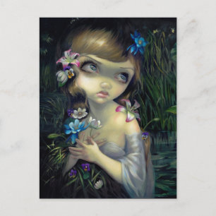 "Porträtt i Ophelia" vykort