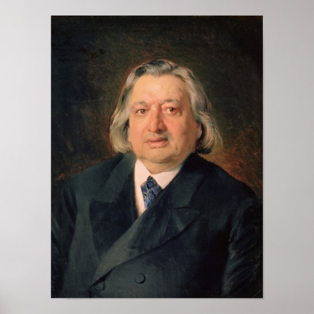 Porträtt i Ossip Petrov , 1870 Poster (Framsidan)