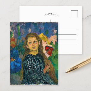Porträtt i Ottilia Giovanni Giacometti Vykort