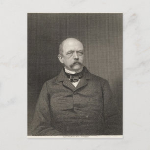 Porträtt i Otto von Bismarck Vykort