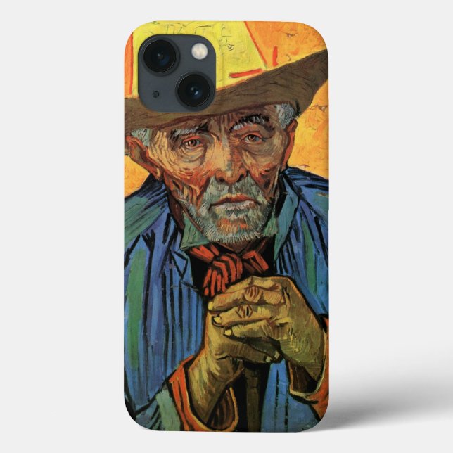 Porträtt i Patience Escalier av Vincent van Gogh (Baksida)