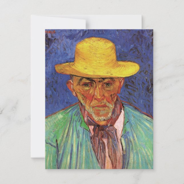 Porträtt i Patience Escalier av Vincent van Gogh (Framsida)