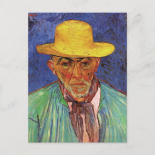Porträtt i Patience Escalier av Vincent van Gogh Vykort