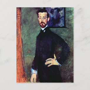 Porträtt i Paul Alexanders av Modigliani Vykort
